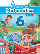 Book cover A clases con Matemática 6 Plus