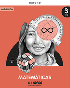 Book cover Matemáticas 3º ESO. Escritorio GENiOX Situaciones de aprendizaje (Andalucía)