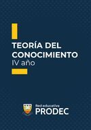 Book cover Teoría del Conocimiento IV 2024 (PRODEC)
