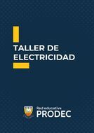 Book cover TALLER DE ELECTRICIDAD BÁSICA - LOS ALAMOS 2024 (PRODEC)