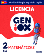 Matemáticas 2º ESO. Licencia GENiOX Programa Bilingüe (Andalucía)