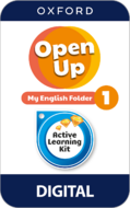 OPEN UP 1 MY ENGLISH FOLDER Active Learning Kit