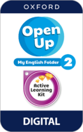 OPEN UP 2 MY ENGLISH FOLDER Active Learning Kit