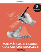 Matemáticas aplicadas a las Ciencias Sociales II 2ºBachillerato. Escritorio GENiOX PRO