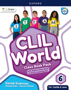 CLIL World Social Sciences 6. Digital Class Book (Castile & Leon)