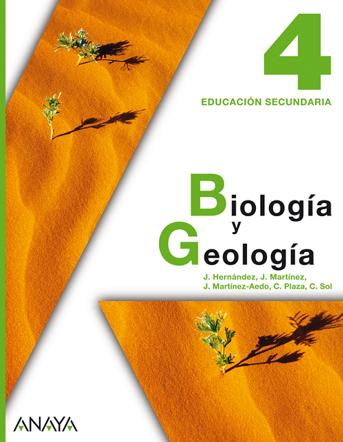 Book cover Biología y Geologí­a 4 ESO