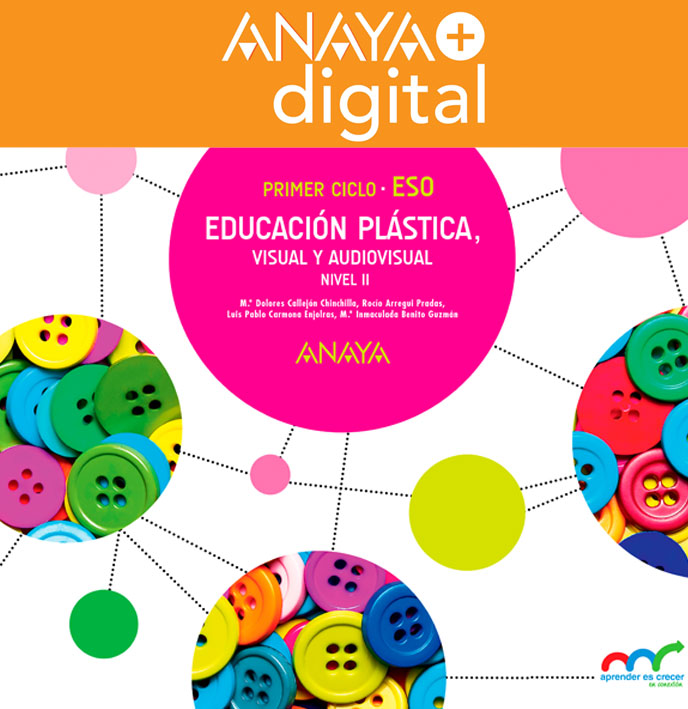 Portada del Libro Cuaderno Educación Plástica, Visual y Audiovisual. Nivel II