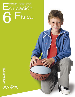 Book cover Educación Física 6. Alumnado. Tablet. Primaria.