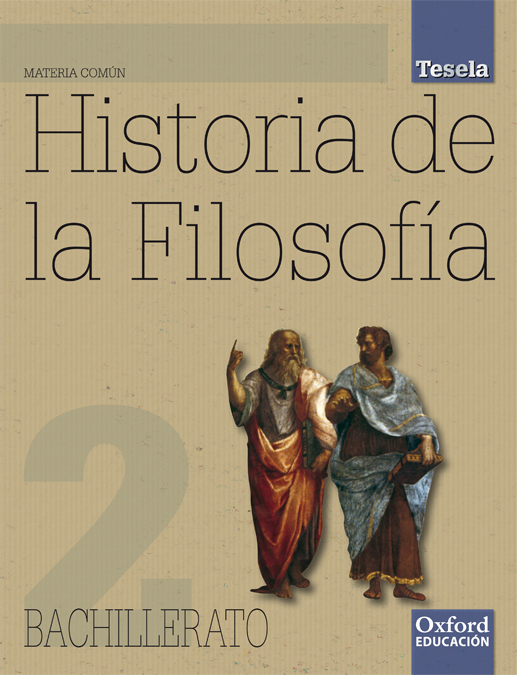 Book cover Historia de la Filosofí­a 2º Bachillerato