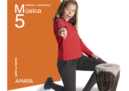 Book cover Música 5. Alumnado. Tablet. Primaria.