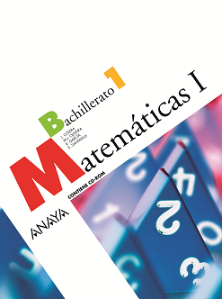 Book cover Matemáticas 1º Bachillerato