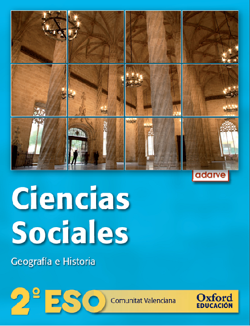 Book cover Ciencias Sociales 2º ESO (Comunitat Valenciana)