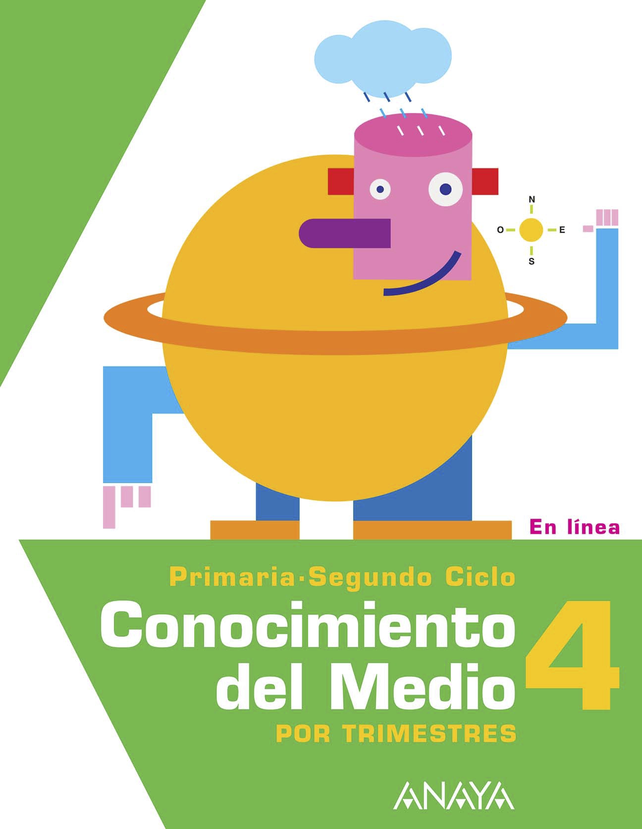 Book cover Conocimiento del Medio 4. Alumnado. Tablet. Primaria. Madrid
