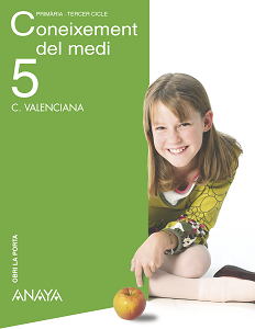 Book cover C. del Medi 5. Alumnat. Tablet. C. Valenciana. Primaria.
