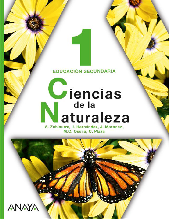 Book cover Ciencias de la Naturaleza 1. Alumnado. Tablet. ESO