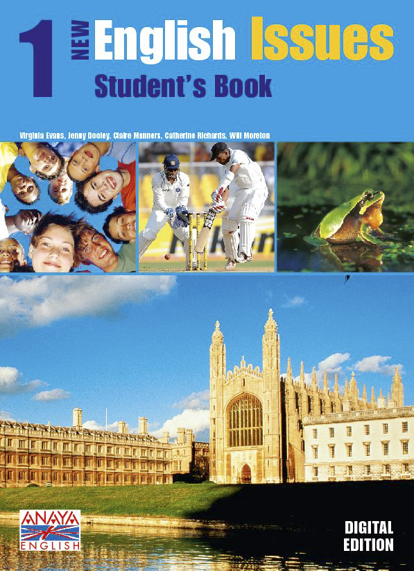 Book cover New English Issues 1. Students.Tablet. ESO