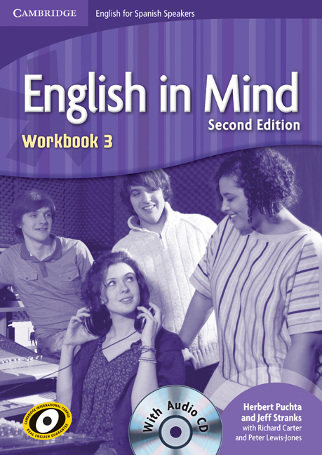 Book cover ePDF English in Mind 3 Workbook (Enhanced PDF)