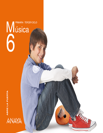 Book cover Música 6.  Alumnado. Tablet. Primaria