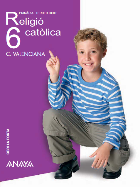 Book cover Religió catòlica 6. Alumnat. Tablet. C. Valenciana. Primaria