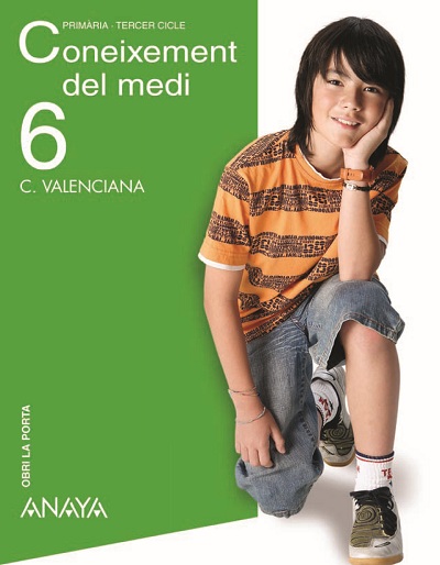Book cover C. del Medi 6 Alumnat. Tablet. C. Valenciana. Primaria