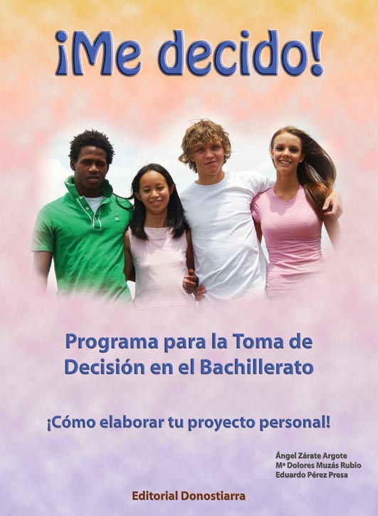 Book cover ¡Me decido! en el bachillerato