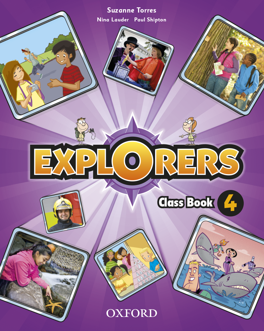 Book cover Explorers 4 Class Book