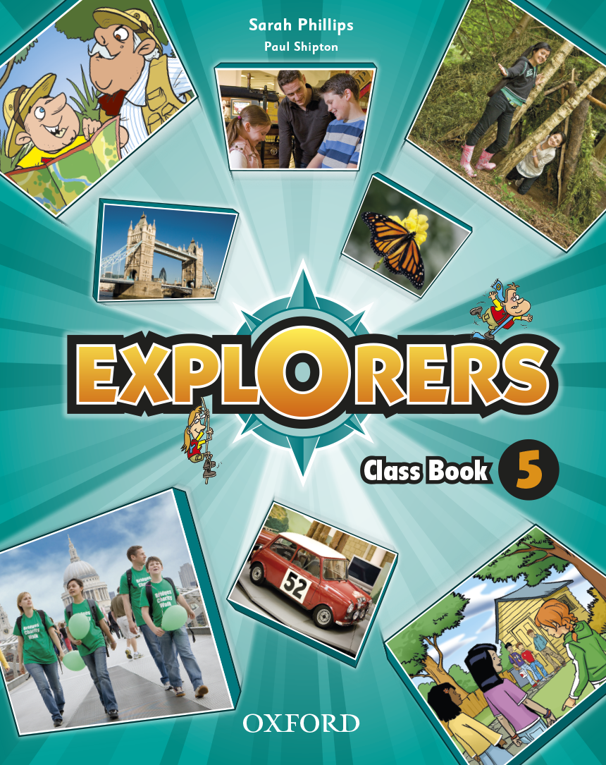 Book cover Explorers 5 Class Book