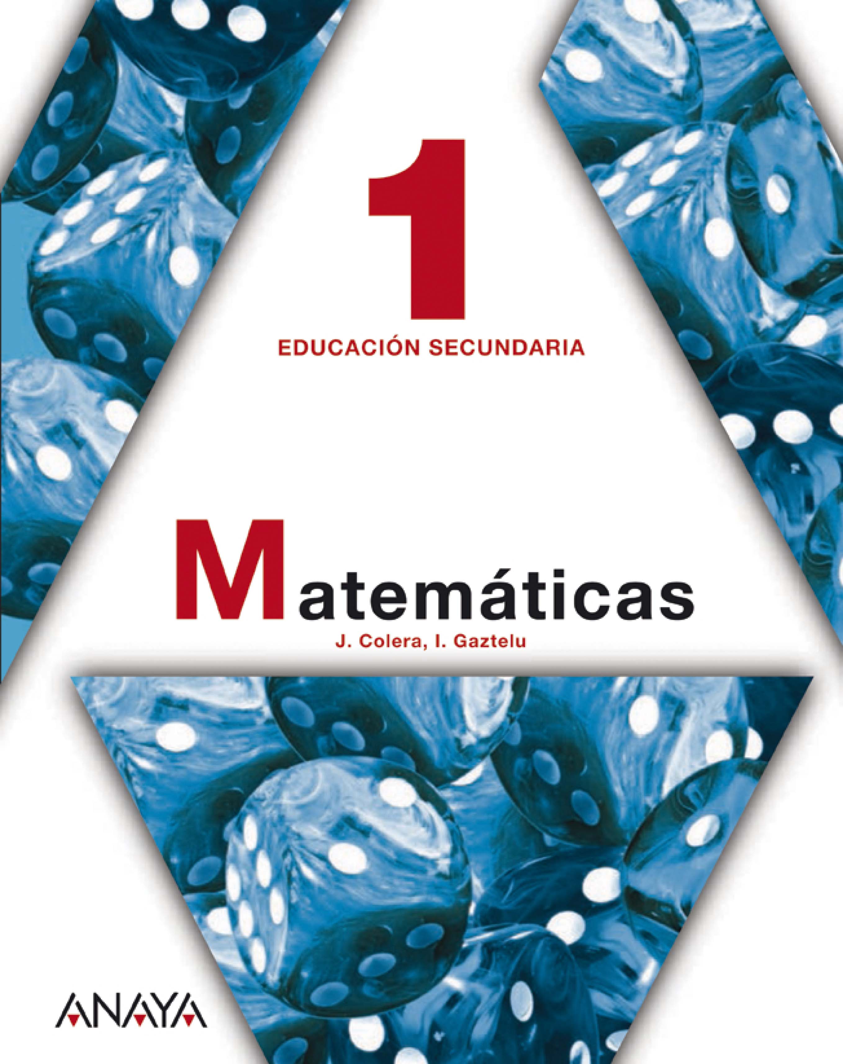 Book cover Matemáticas 1. Alumnado. Tablet. ESO
