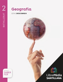 Book cover LM PLAT Alumne Geografia Descobreix 2 BCH Saber Fer Voramar