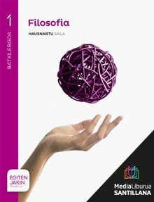 Book cover LM PLAT Ikaslea Filosofia Hausnartu Saila 1 BTX Egiten Jakin proiektua Zubia