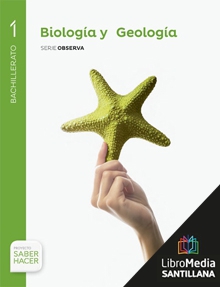 Book cover LM PLAT Alumno Biología y Geología Observa 1 BCH Saber Hacer