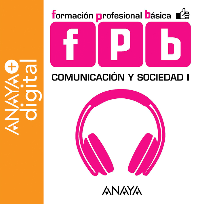 Portada del Libro Comunicación y Sociedad I. Anaya + digital