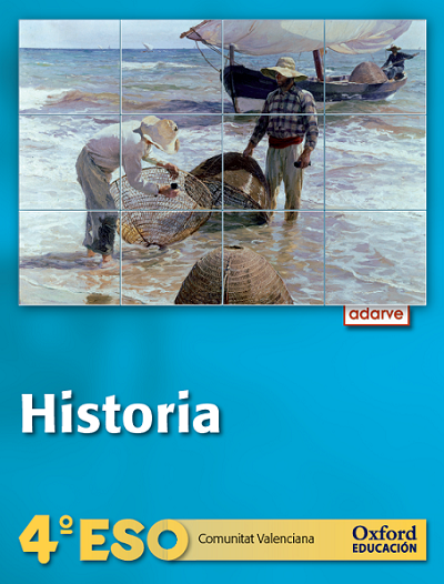 Book cover Historia 4º ESO Comunitat Valenciana (Proyecto Adarve)