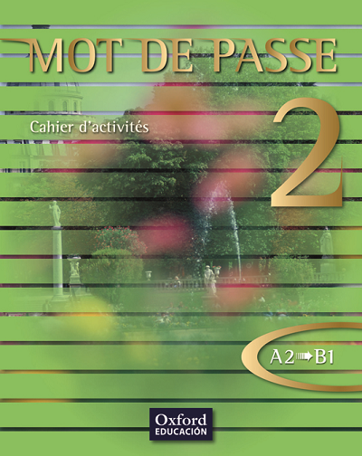 Book cover Mot de passe 2, Cahier d'activités