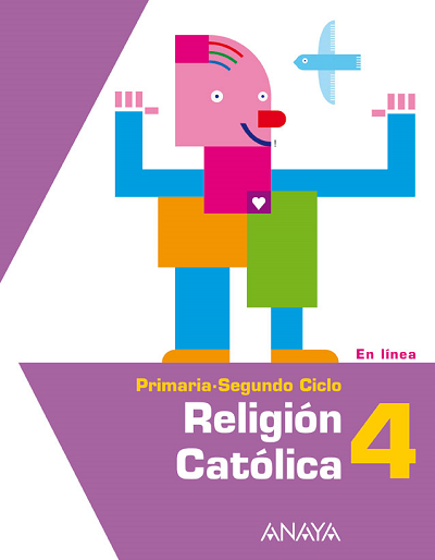 Book cover Religión Católica 4 Primaria