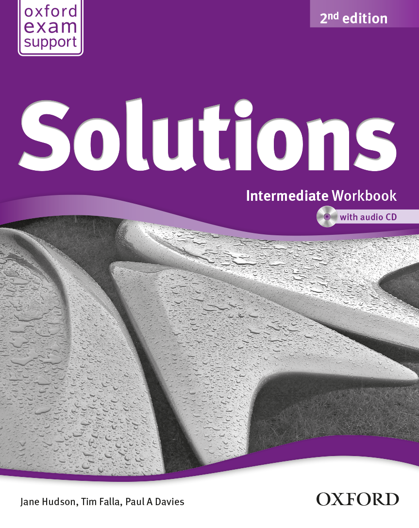 Book cover Solutions 2nd Edition Intermediate Workbook