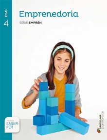 Book cover LM PLAT Alumne Empresa i iniciativa emprenedora 4 ESO Saber Fer Grup Promotor