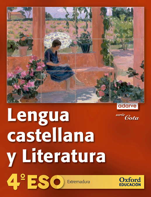 Book cover Lengua castellana y literatura 4º ESO Cota Extremadura