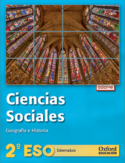 Book cover Ciencias Sociales Geografí­a e Historia 2º ESO Extremadura