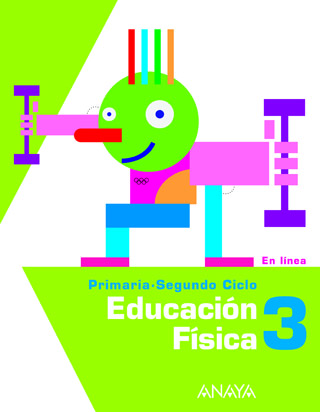Book cover Educación Física 3. Alumnado. Tablet. Primaria.