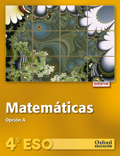 Book cover Matemáticas 4.º ESO Opción A (Proyecto Adarve)