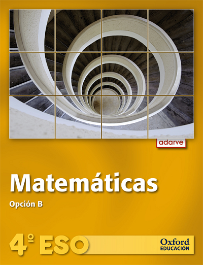 Book cover Matemáticas 4.º ESO Opción B (Proyecto Adarve)