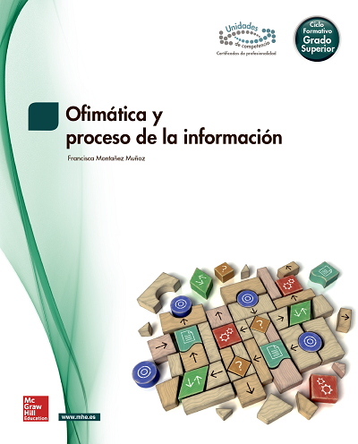 Book cover BL Ofimatica y proceso de la informacion GS. Libro Digital