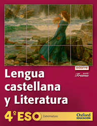 Book cover Lengua castellana y Literatura 4.º ESO Trama Extremadura