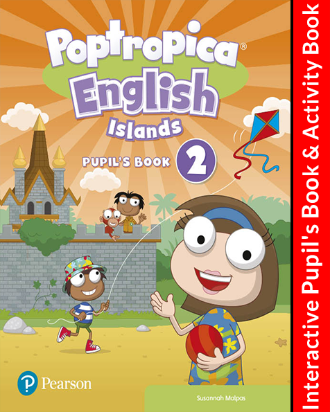 Poptropica English Islands 2 Digital Interactive Pupil's Book and Activity Book Access Code