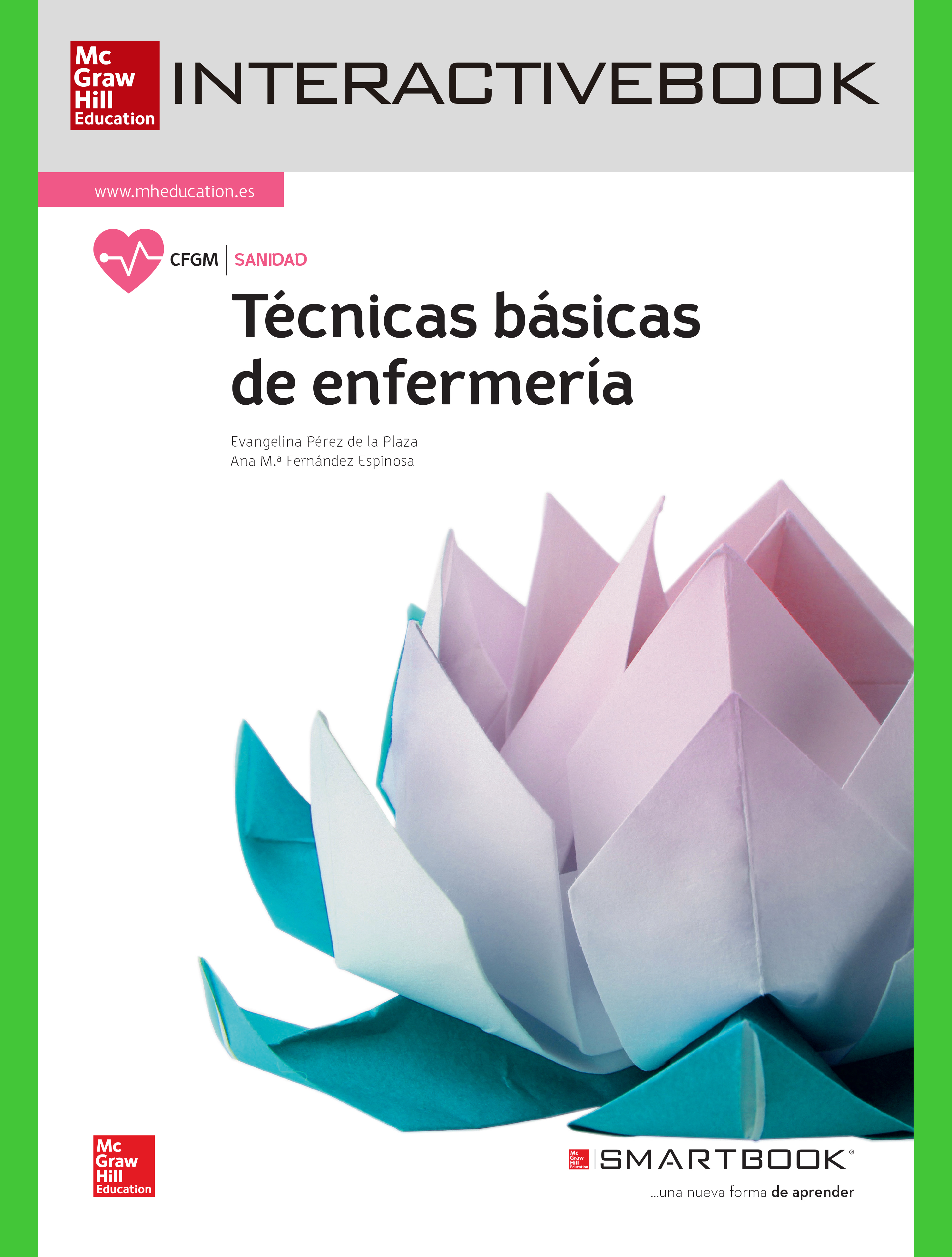 Book cover BL Tecnicas basicas de enfermeria GM. Libro digital.