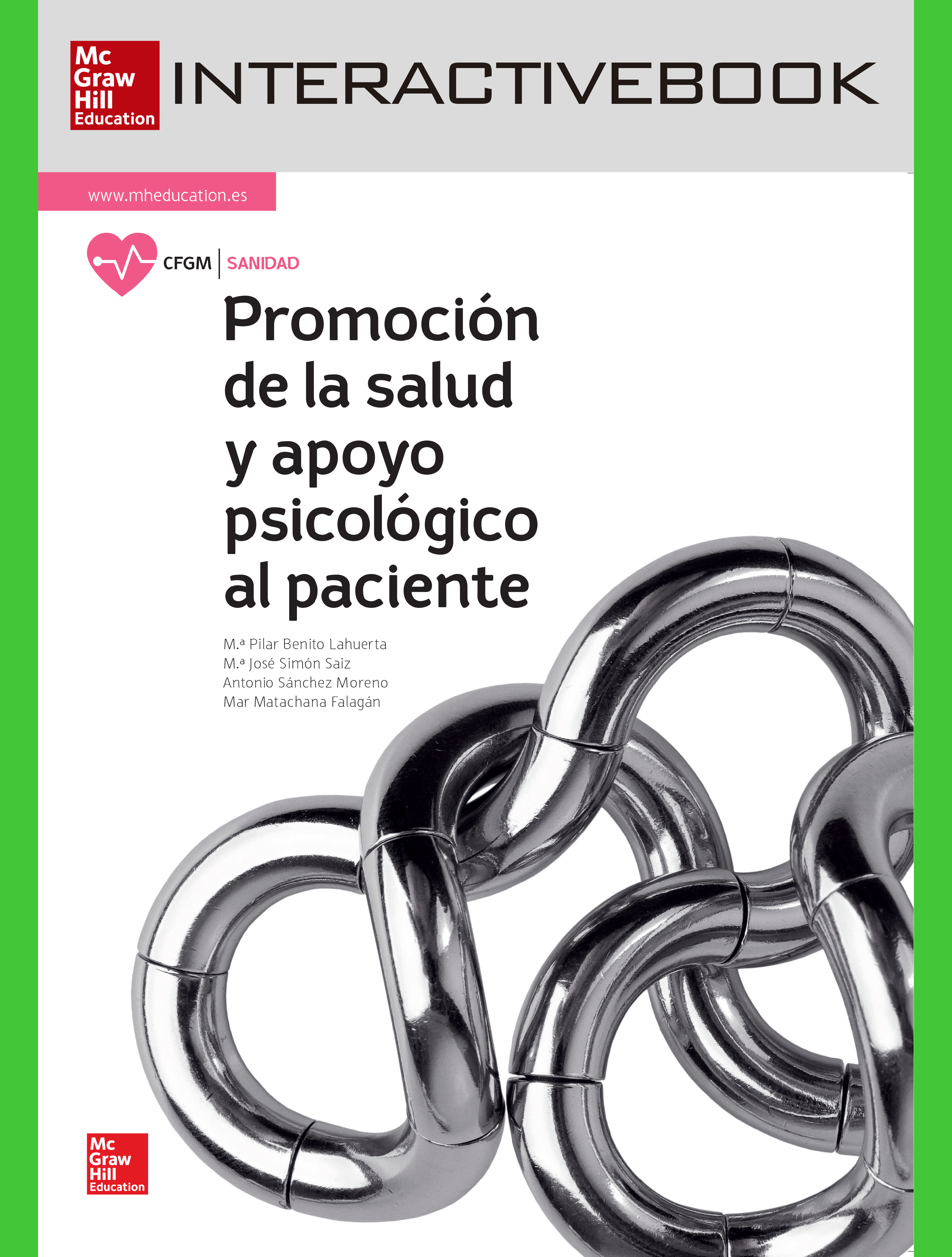Book cover BL Promocion de la Salud y apoyo psicologico al paciente GM.