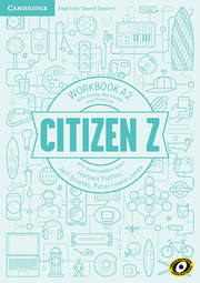 Book cover NEW Citizen Z A2 Worbook with Online Practice SCORM