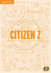 Book cover NEW Citizen Z B1+ Workbook with Online Practice SCORM