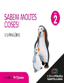 Book cover Sabem moltes coses 2! Els Pingüins